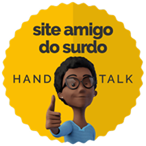 Selo Handtalks - Site Amigo do Surdo